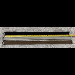 3 cloth belts